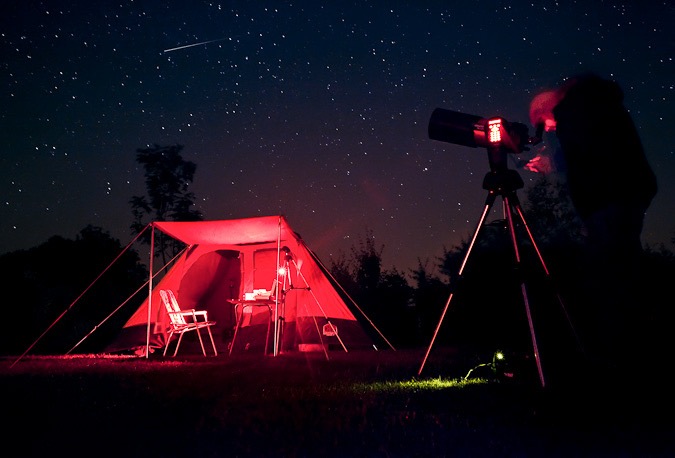 astronomy camping